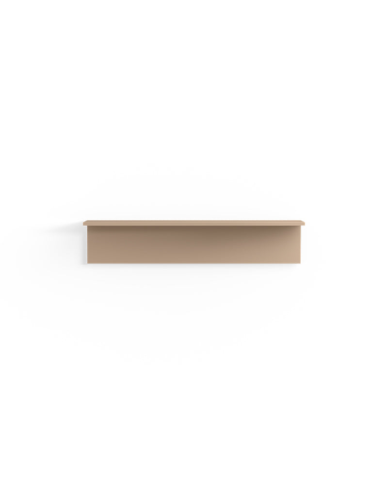 Display Cappuccino - 98cm ράφι σε μπεζ μελαμίνη